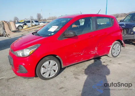 2017 Chevrolet Spark Ls Cvt z USA, uszkodzony, nr VIN KL8CB6SA2HC711198
